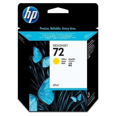 HP 72 C9400A Ink Cartridge Yellow