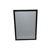 Deflecto Snap Frame Manhattan A4 Black