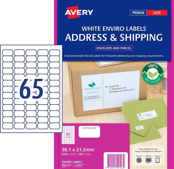 Enviro Labels