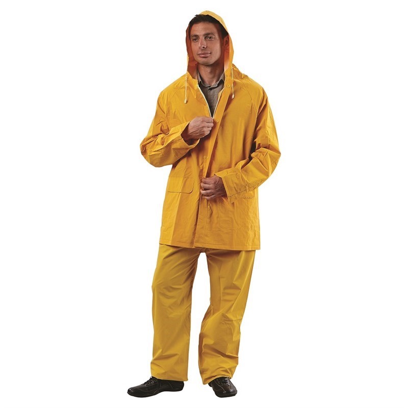 PVC Yellow Rain Jacket XL each