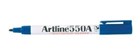 Artline 550A Whiteboard Marker Fine Bullet Blue 12 per Box