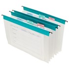Marbig Suspension Files Expanding 3 Pocket Green 5 Pack
