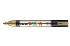 Uni Posca Marker Bullet Point 25mm Gold