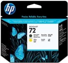HP 72 C9384A Printhead Matte Black Yellow