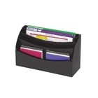 Marbig Wooden 4 Tier Desktop Organiser Black