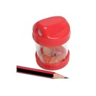 Marbig Pencil Sharpener Single Hole Clear Barrel