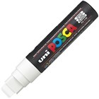 Uni Posca Marker Chisel Tip Point 15mm White