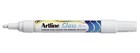 Artline Glass Marker 2mm White 12 Box