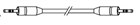 Wagner Connection Lead Male Male 35mm