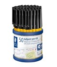Staedtler 430 Ballpoint Pen Fine Black 50 Cup