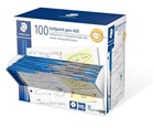 Staedtler 430 Ballpoint Pen Medium Blue 100 Box