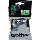 Brother Labelling Tape 12mmx8m Gold Text On Black