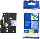 Brother Labelling Tape 24mmx8m White on Blue