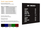 VisionChart Executive Insert Signs 1200x900mm