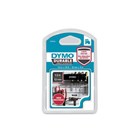 Dymo D1 Cassette Label White on Black 12mm x 3m Each