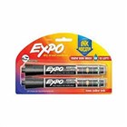 Expo Ink Indicator Whiteboard Marker Chisel Tip Black 2 Pack