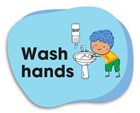Signs Outdoor Memory Joggers Wash Hands