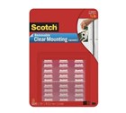 3M Scotch Mount Squares 859 Clear 254x254mm 16 Pack