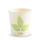BioPak Wall Cup Single Leaf Design 4oz 2000 Carton