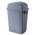 Oates Slimline Swing Bin 40L Grey