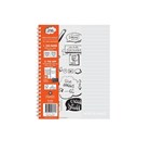 Whitelines Soft Cover Spiral 120pg A5 80gsm 7mm Ruled 5 Pack