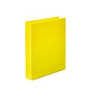 Marbig Insert Binder A4 2D Ring 25mm Yellow 20 per Box