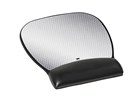 3M MW310LE Mouse Pad with Wrist Rest Anti Microbial Blacck