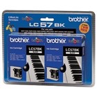 Brother LC57BK Ink Cartridge Black Twin Pack