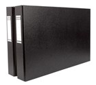 Bantex Binder Landscape A3 4D Ring 38mm Black 6 per Box