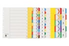 Marbig Dividers 5 Tab Manilla Extra Wide A4 Brights