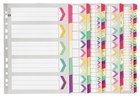Marbig Dividers 31 Tab Manilla Reinforced A4 Fluoro