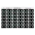 Avery Colour Coding Labels 5 Side Tab Dark Green 180 Pack