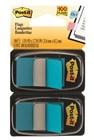 Post It Flags 680BB2 Bright Blue 2 Pack