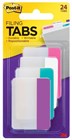 Post It Durable Tabs 686PWAV Assorted 24 Pack