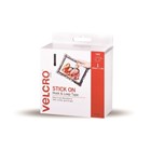 Velcro Hook and Loop Strips 20mm White Pack
