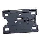 Rexel Card Holder with Adjustable Clip Black 10 Pack