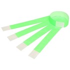 Rexel Tyvek Wrist Band Fluro Green Pk100