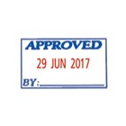 Shiny Stamp S404 Self Inking Approved Date Stamp