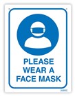 Durus Please Wear A Face Mask PP Wall Sign