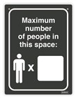 Durus Maximum Capacity PP Wall Sign