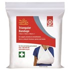 St John Triangular Cloth Bandage 110cm White