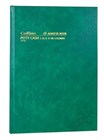 Collins Account Book 84 Page A4 Minute Hard Cover Red