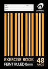 Olympic Short Exercise Book 48 Pages Orange 20 per Pack