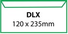 Cumberland Self Seal Plain White Envelope DLX 500 Pack