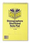 Spirax 566A Stenographers Notebook 200 Pages 10 per Pack
