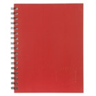 Spirax 511 Notebook Hard Cover A5 Red 5 per Pack
