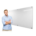 VisionChart Magnetic Glassboard 1800x1200mm White
