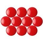 Quartet Penrite Magnetic Buttons 30mm Red Pack