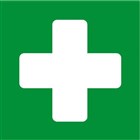 Apli Self Adhesive First Aid Sign