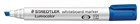 Staedtler 351 Lumocolor Whiteboard Marker Chisel Point Blue 10 per Box